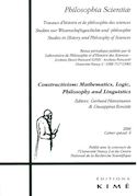 Philosophia Scientiae, cahier spécial 06